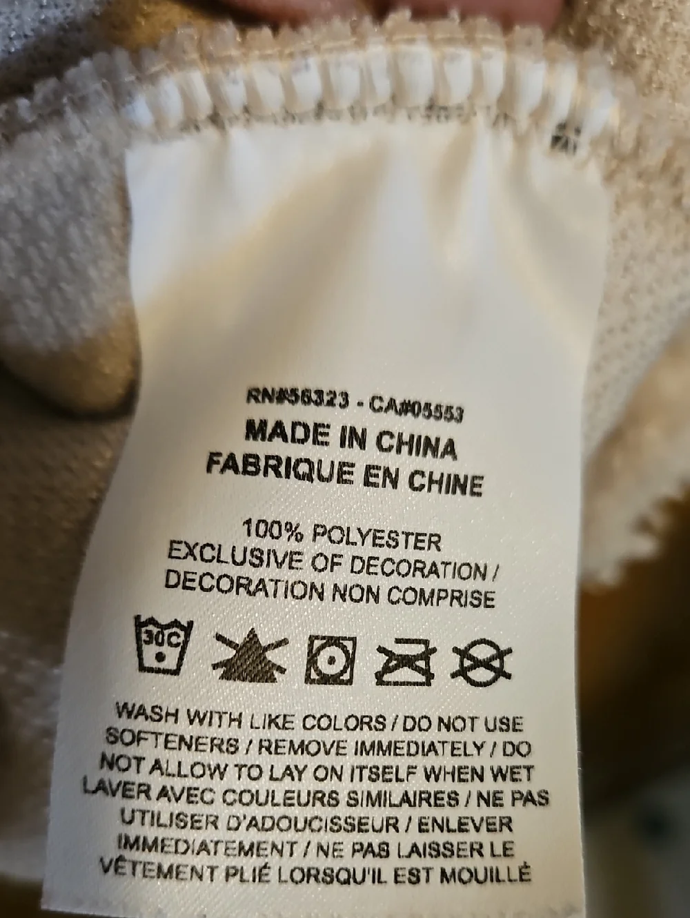 Nike Cream Sherpa Half-Zip Pullover - Picture 6 of 7